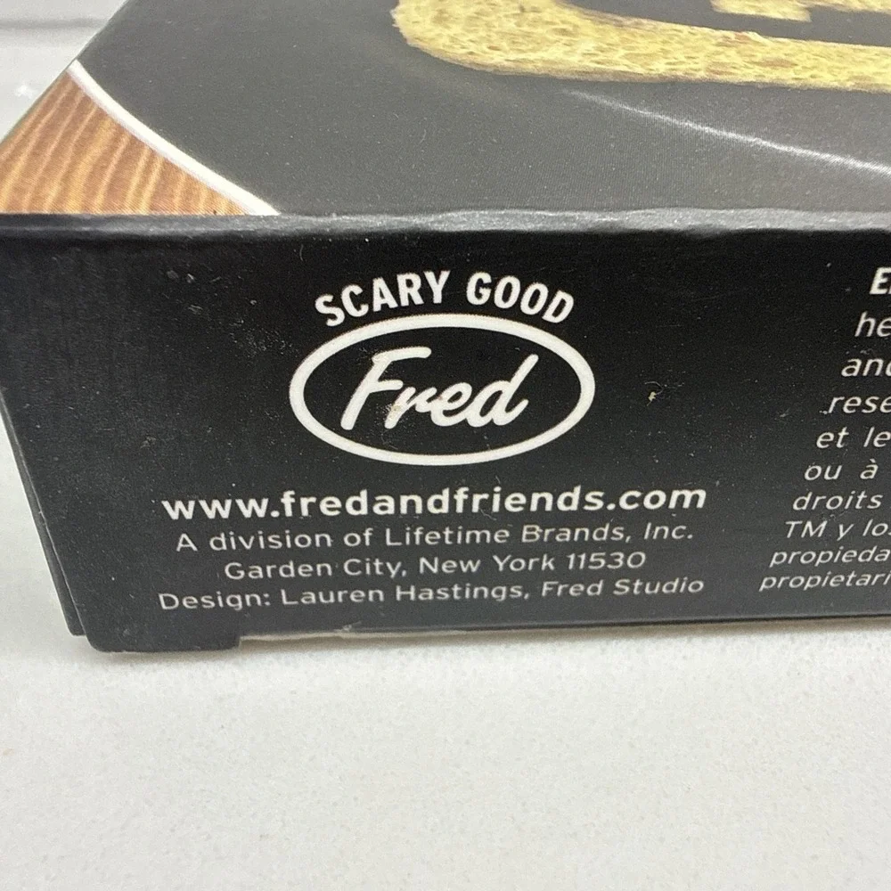 Genuine FRED Egg Monster Bread Cutter, NIB